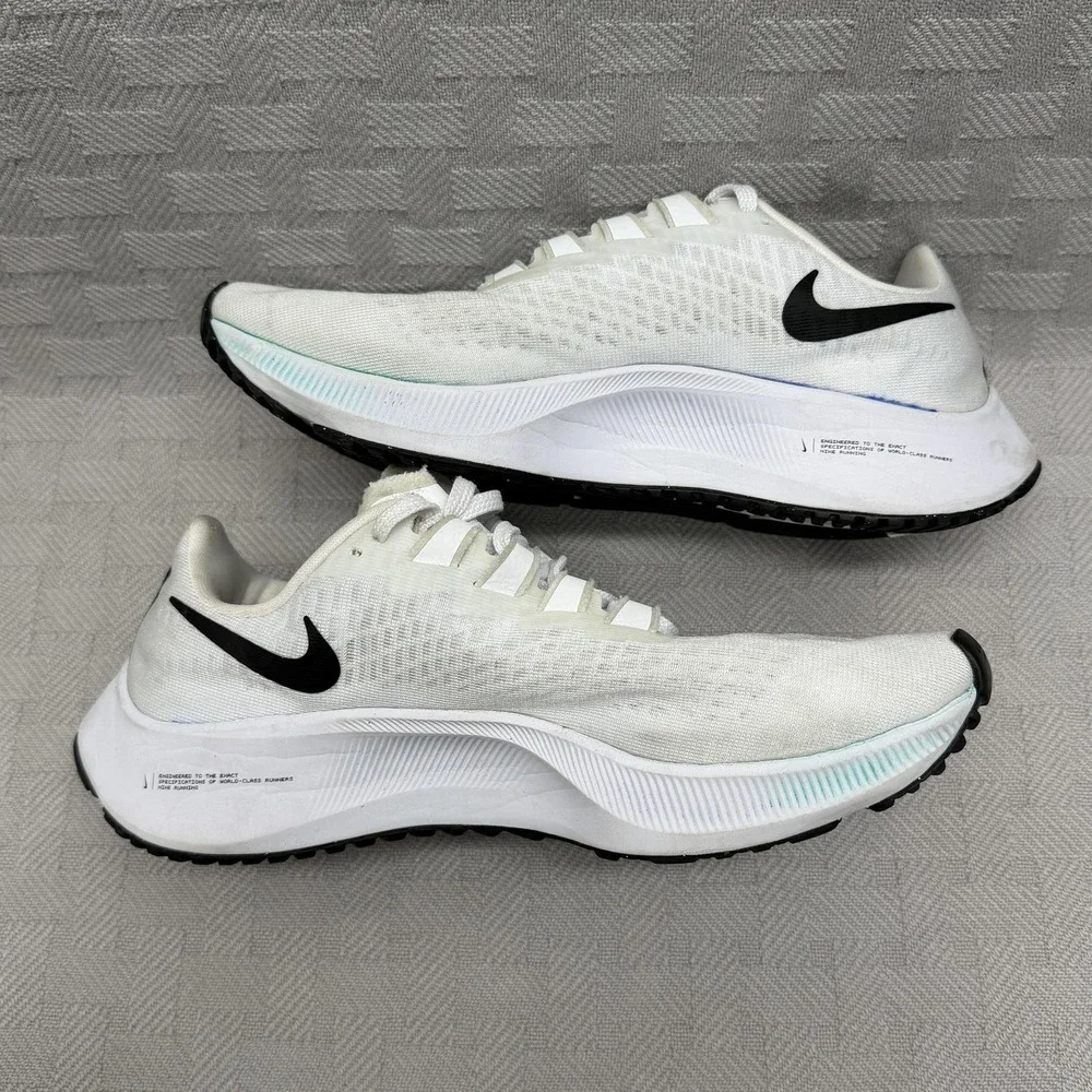 Nike Air Zoom‎ Pegasus 37 White Womens Size 7.5 Running BQ9647-103